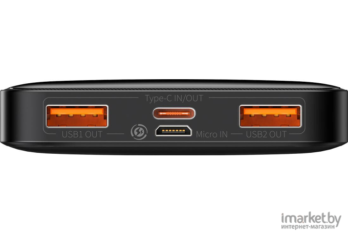 Портативное зарядное устройство (power bank) Baseus Bipow Digital Display PPDML-L01 10000mAh (черный)