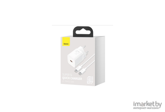 Сетевое зарядное устройство Baseus Super Si Quick Charger Type-C 25W White (TZCCSUP-L02)