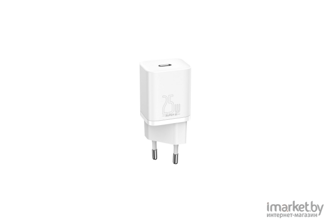 Сетевое зарядное устройство Baseus Super Si Quick Charger Type-C 25W White (TZCCSUP-L02)