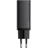 Сетевое зарядное устройство Baseus CCGAN2L-E01 GaN2 Lite Quick Charger 2xType-C 65W Black