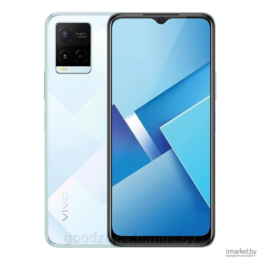 Мобильный телефон Vivo Y21 4/64 V2111 Diamond Glow в каталоге | Цена |  Доставка по РБ