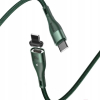 Кабель Baseus CATLXC-06 Zinc Magnetic Safe Fast Charging Data Cable Type-C to Lightning 20W магнитный 1m Green (Baseus Zinc Magnetic Safe Fast Charging Data Cable Type-C to IP PD 20W 1m Green (CATLXC-06))