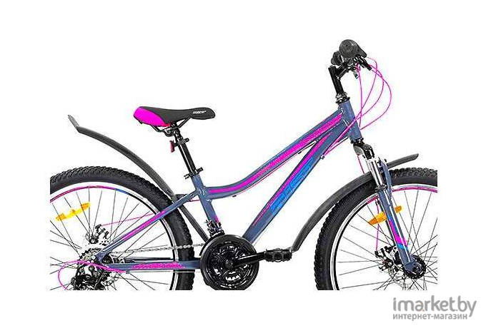 Велосипед AIST Rosy Junior 2.1 24 2022 серый