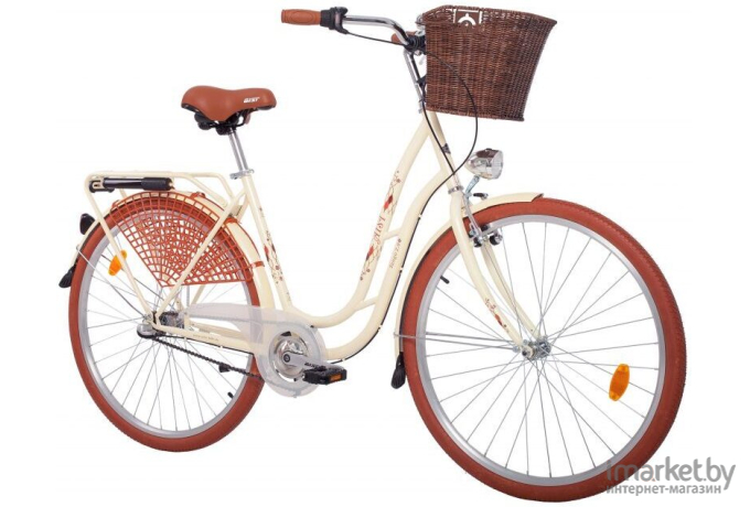 Велосипед AIST Tango 2.0 28 20 2021 бежевый