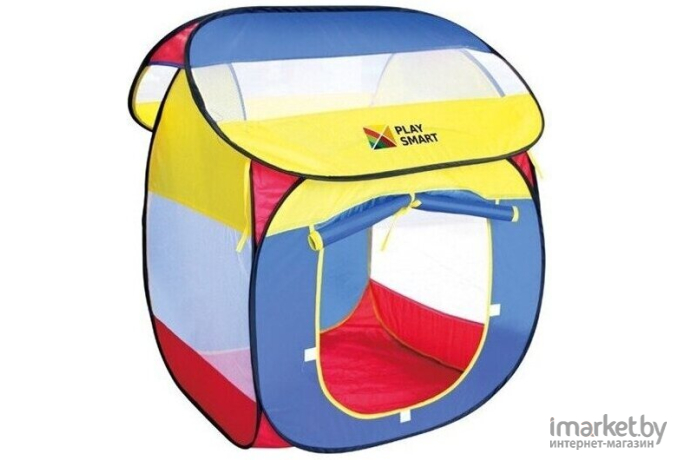Игровая палатка Play Smart 905S красный/синий/желтый