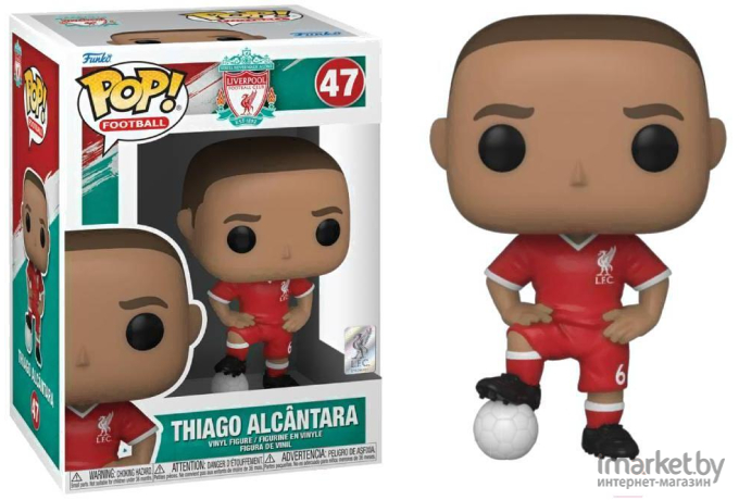 Игрушка Funko POP! Football Liverpool Thiago Alcântara 57863 [Fun25492005]