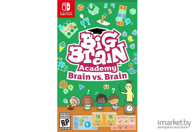 Игра для приставки Nintendo Big Brain Academy: Brain vs. Brain [45496429164]