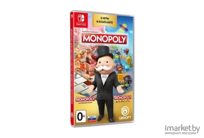 Игра для приставки Nintendo Monopoly Переполох + Monopoly [1CSC20005339]