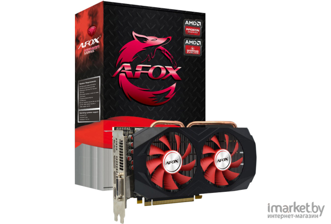 Видеокарта AFOX Radeon RX 580 8GB GDDR5 [AFRX580-8192D5H3-V2]