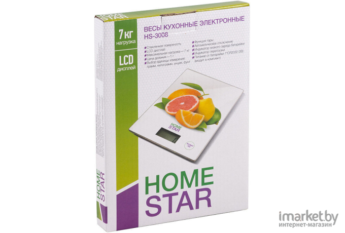 Кухонные весы HomeStar HS-3008 цитрусы