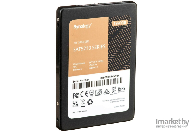 SSD диск Synology 1.92TB [SAT5210-1920G]