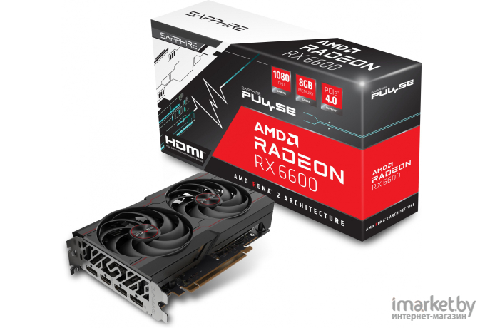 Видеокарта Sapphire RX 6600 8GB GDDR6 [11310-01-20G]