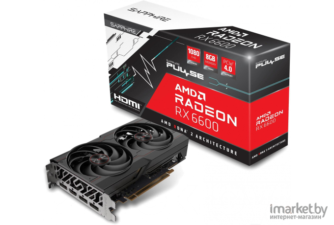 Видеокарта Sapphire RX 6600 8GB GDDR6 [11310-01-20G]