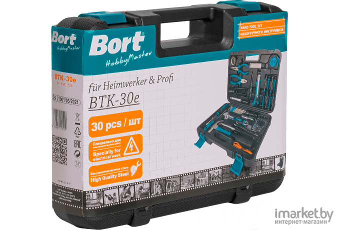 Набор инструментов Bort BTK-30E [93412529]