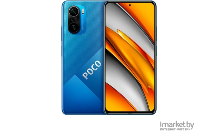 Мобильный телефон Xiaomi POCO F3 6GB/128GB RU M2012K11AG Deep Ocean Blue [6934177737084]