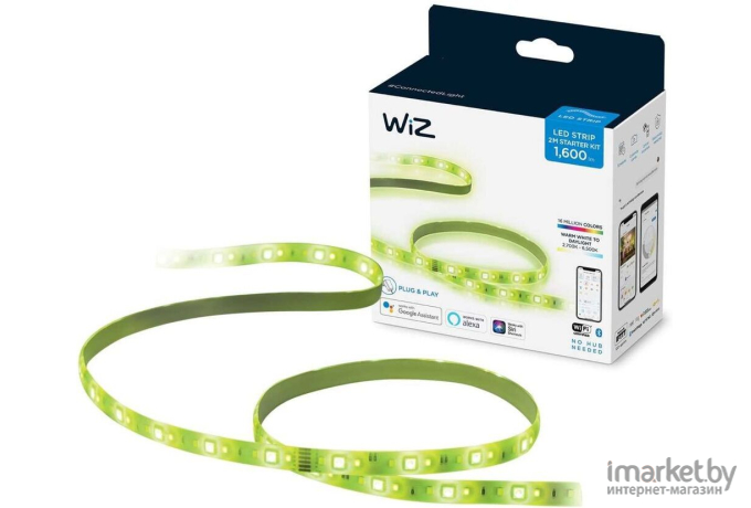 Светодиодная лента WIZ Wi-Fi LED 2M 1600lmStarterKit [929002524801]