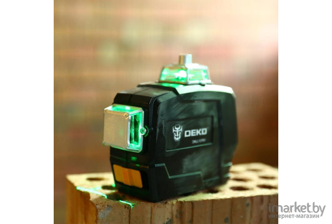 Лазерный нивелир Deko DKLL12PG1 360/3 Set 2 Premium [065-0235-1]