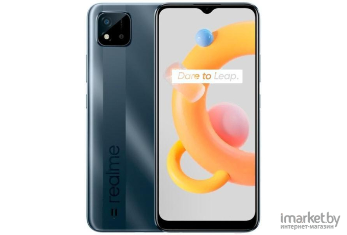 Мобильный телефон Realme C11 2021 4/64GB Iron Grey