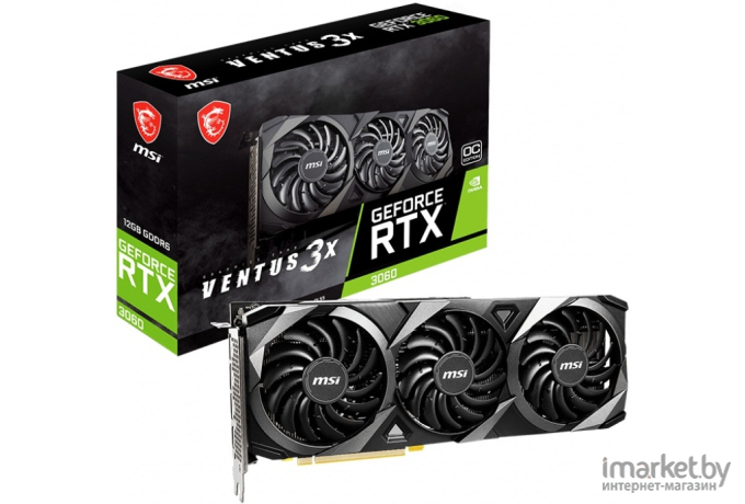 Видеокарта MSI RTX 2060 VENTUS 12G OC