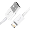 Кабель Baseus CALYS-02 Superior Series Fast Charging Data Cable USB to Lightning 2.4A 0.25m White (Baseus Superior Series Fast Charging Data Cable USB to iP 2.4A 0.25m White (CALYS-02))