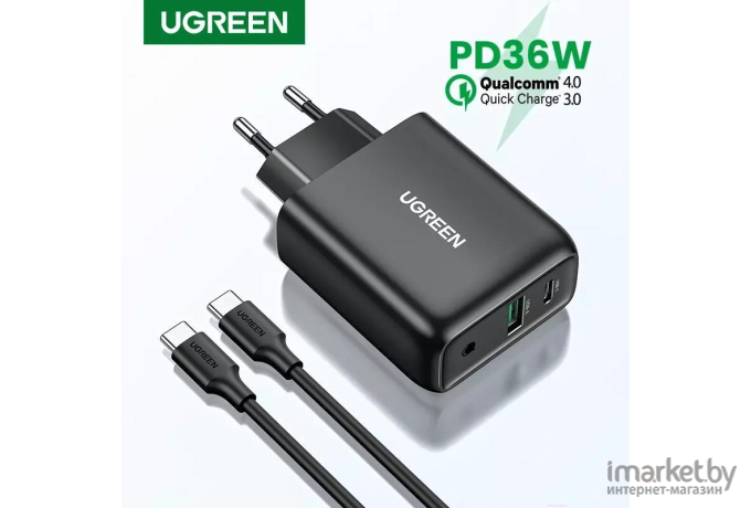 Сетевое зарядное устройство Ugreen CD170 [10217]