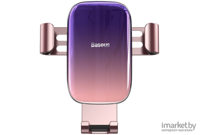 Автомобильный держатель Baseus SUYL-LG04 Glaze Gravity Car Mount крепление в воздуховод Pink