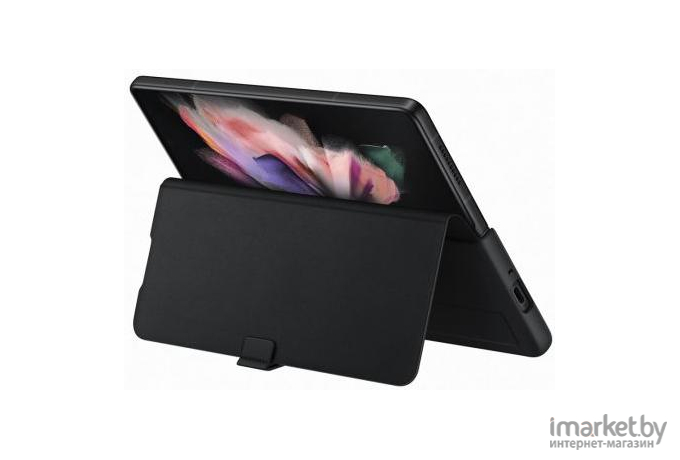 Чехол для телефона Samsung Leather Flip Cover FOLD3 Black [EF-FF926LBEGRU]