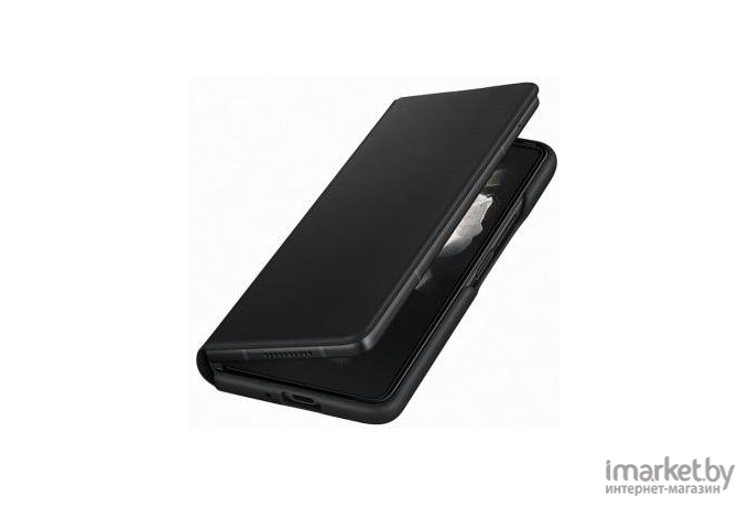 Чехол для телефона Samsung Leather Flip Cover FOLD3 Black [EF-FF926LBEGRU]