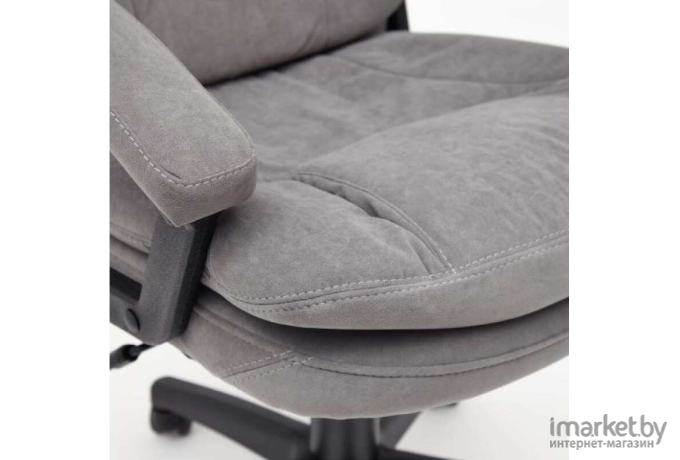 Офисное кресло TetChair COMFORT LT флок 29 серый