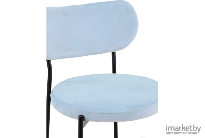 Барный стул Stool Group Барбара велюр серо-голубой [CC-09006  HLR-17]