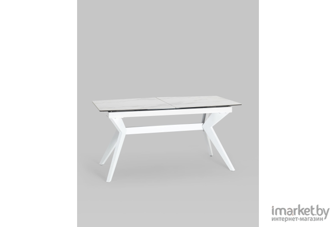 Стол обеденный Stool Group Аркада 160-210*90 керамика светлая [DT8828-C 160 MR-04 white DUAL]