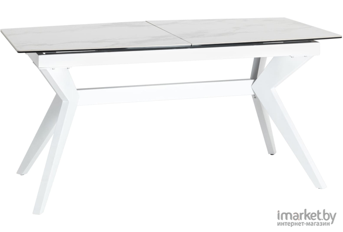 Стол обеденный Stool Group Аркада 160-210*90 керамика светлая [DT8828-C 160 MR-04 white DUAL]