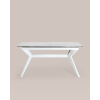 Стол обеденный Stool Group Аркада 160-210*90 керамика светлая [DT8828-C 160 MR-04 white DUAL]