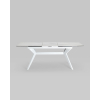 Стол обеденный Stool Group Аркада 160-210*90 керамика светлая [DT8828-C 160 MR-04 white DUAL]