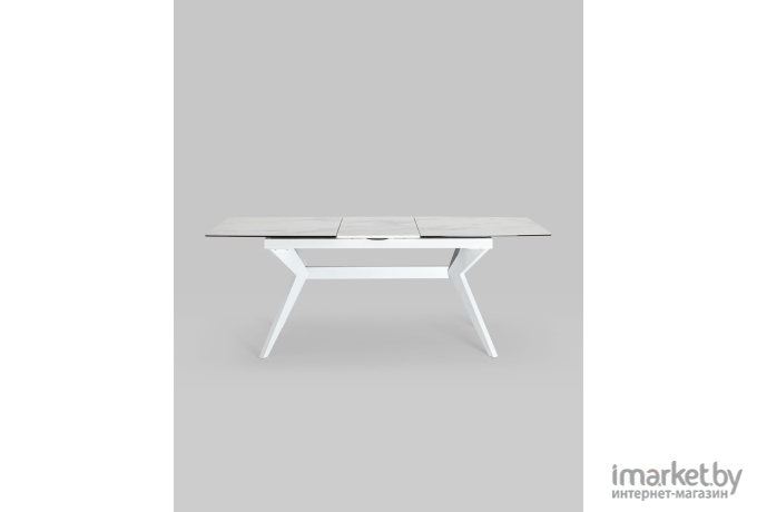 Стол обеденный Stool Group Аркада 160-210*90 керамика светлая [DT8828-C 160 MR-04 white DUAL]