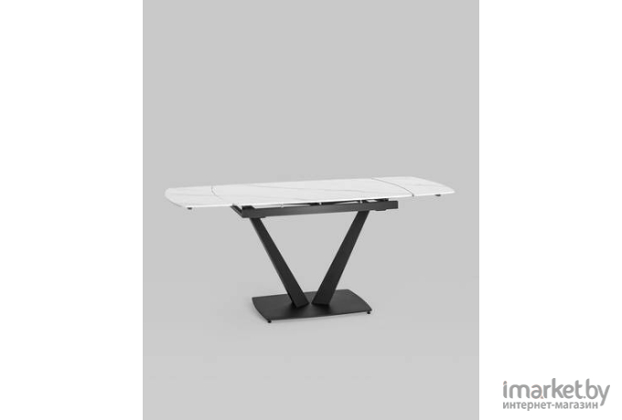 Стол обеденный Stool Group Клео 120-180*90 керамика светлая [DF109T 120 DUAL]