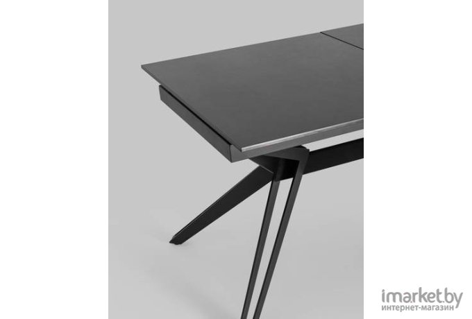 Стол обеденный Stool Group Олимпия 160-210*90 керамика темная [DF184T 160 DUAL]