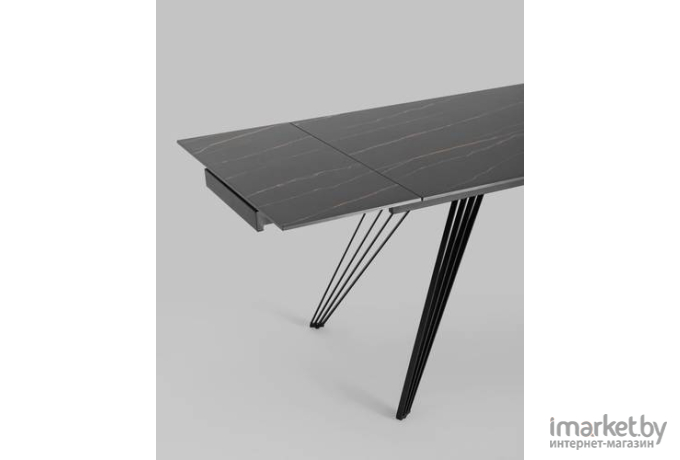 Стол обеденный Stool Group Пандора 160-240*90 керамика темная [DF162T 160 DUAL]