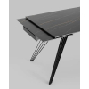 Стол обеденный Stool Group Пандора 160-240*90 керамика темная [DF162T 160 DUAL]