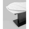 Стол обеденный Stool Group Хлоя 120-180*90 керамика светлая [DF120T 120 white DUAL]