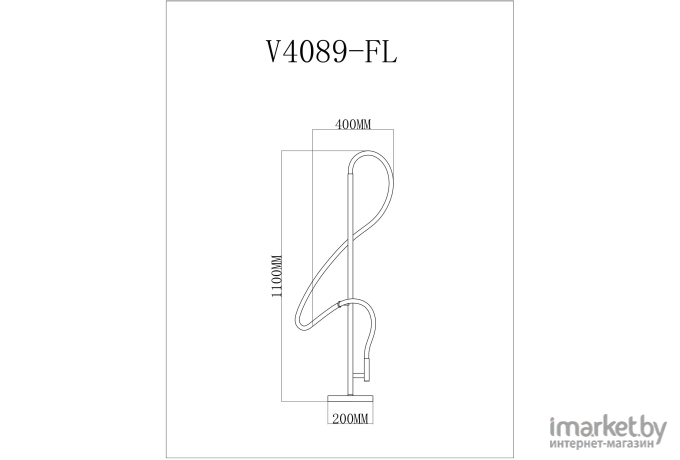 Торшер Moderli True [V4089-FL]