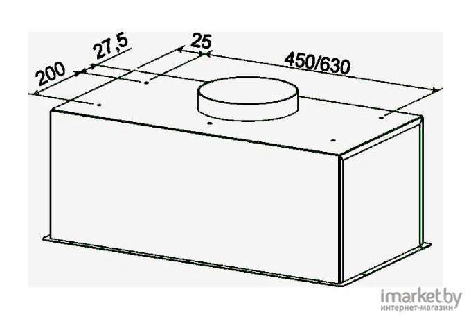 Кухонная вытяжка Zorg Technology Sarbona 1000 52 S белый [Sarbona 1000 52 S WH]