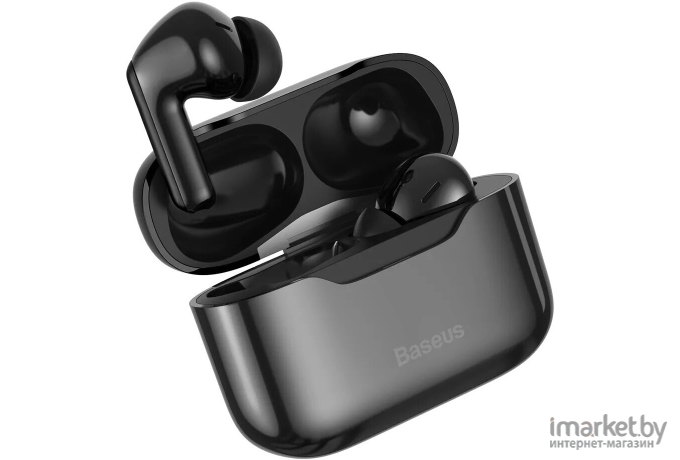 Bluetooth наушники Baseus NGS1-01 SIMU ANC True Wireless Earphone S1 Black (Baseus SIMU ANC True Wireless Earphone S1 Black (NGS1-01))