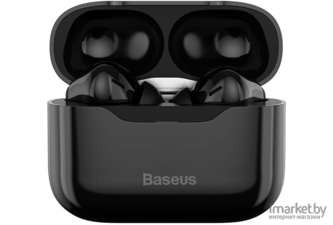 Bluetooth наушники Baseus NGS1-01 SIMU ANC True Wireless Earphone S1 Black (Baseus SIMU ANC True Wireless Earphone S1 Black (NGS1-01))
