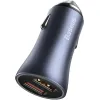 Автомобильное зарядное устройство Baseus TZCCJD-0G Golden Contactor Pro Car Charger Type-С + USB 40W