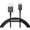 Кабель Baseus CAMYS-01 Superior Series Fast Charging Data Cable USB to Micro USB 2A 1m Black (Baseus Superior Series Fast Charging Data Cable USB to Micro 2A 1m Black (CAMYS-01))