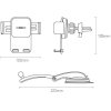 Автомобильный держатель Baseus SUYK000012