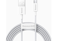 Кабель Baseus Superior Series Fast Charging Data Cable USB to Micro USB 2A 2m White (CAMYS-A02)