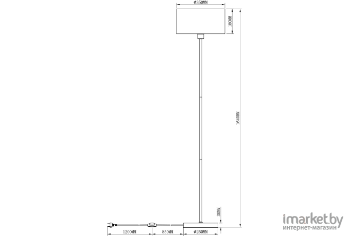 Торшер Moderli Room [V2734-1F]