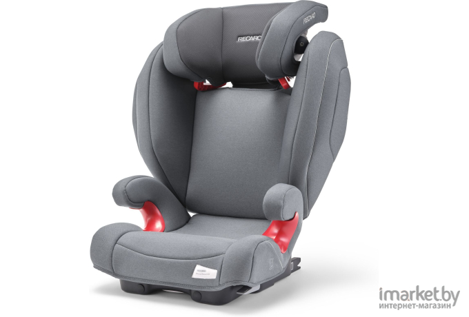 Автокресло RECARO Monza Nova 2 Seatfix Prime (группа 2/3) Silent Grey [88010310050]